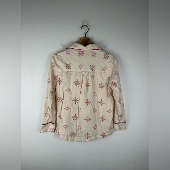 Soma Flannel Super Soft Long Sleeve Collar and High Rise Pants Cozy Pajama Set - Picture 5 of 11